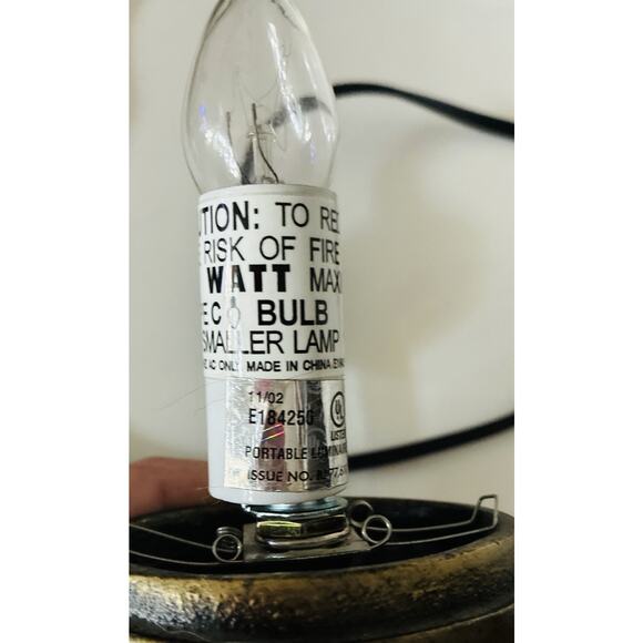 Vintage Tin Chi 3 Pc Lighted Amber Detailed Cat Kitty Night Light Pets Animal - Picture 6 of 8